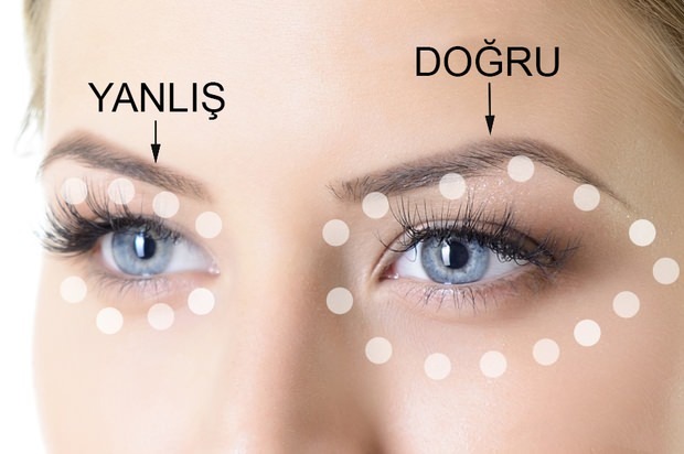 Hur ska ögonkremen appliceras?