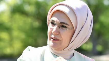 Emine Erdoğan gratulerade Bursa kommun för att ha antagit nollavfallsstrategin!