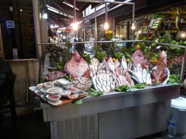 Beyoğlu fiskmarknad