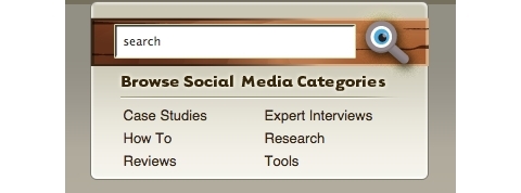 granskningskategorier för sociala medier 2009