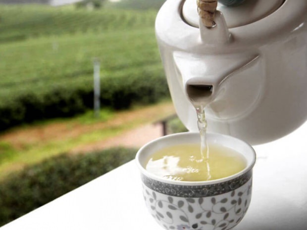 Bantning med vitt te