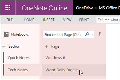 OneNote Online