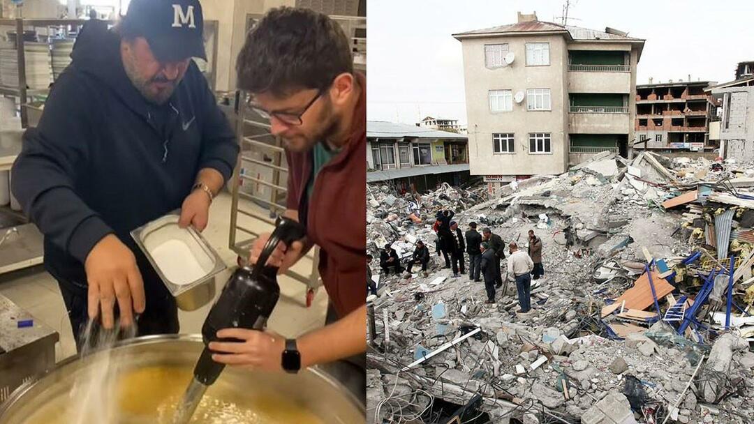 Mehmet Şef befinner sig i jordbävningszonen