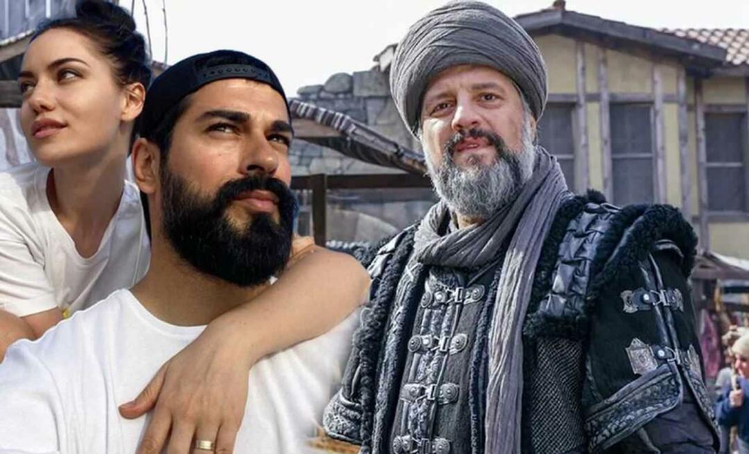 Stjärnorna i Establishment Osman träffades i Bodrum! Från Burak Özçivit och Ragıp Savaş...