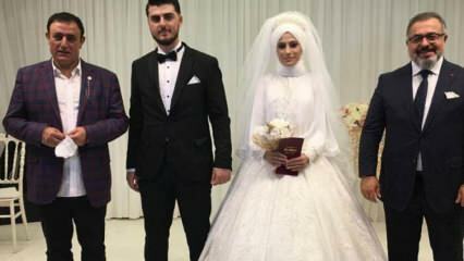 Överraskning bröllopsvittne från Mahmut Tuncer! 