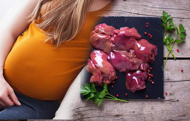 Kan gravida kvinnor äta lever? Hur ska slaktbiprodukter konsumeras under graviditeten?