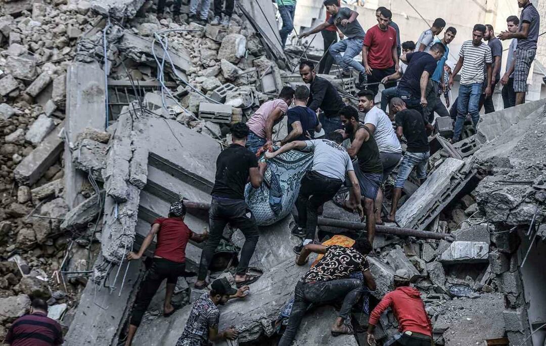 Fettah Can förblev inte svarslös på Israels attacker mot Gaza!
