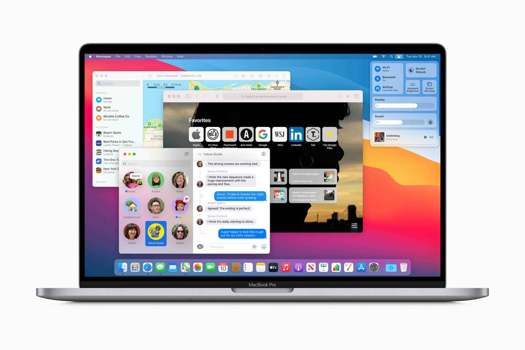 macOS Big Sur nya funktioner