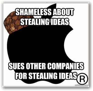 apple stjäla idéer