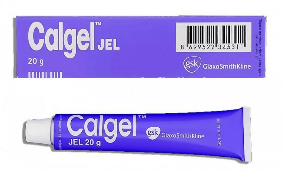 Vad gör Calgel Gel och vad är priset? Användning av Calgel-kräm!