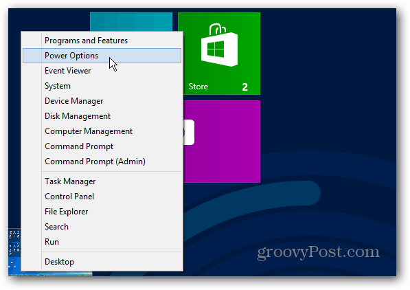 Strömmeny Windows 8 Startskärm