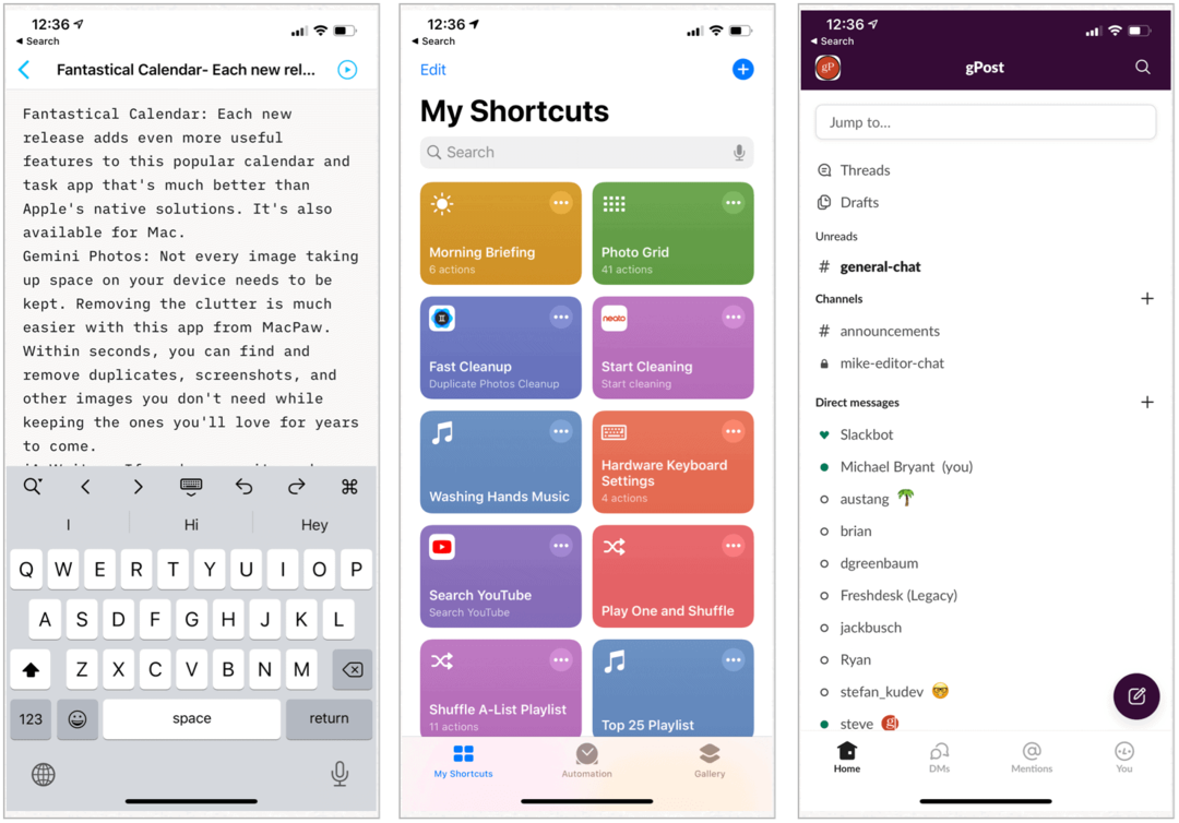GroovyPost-guiden 2020 för de bästa iOS-apparna som du bör använda