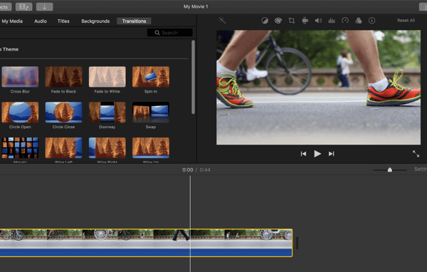 iMovie är ett utmärkt videoredigeringsalternativ för nybörjare.