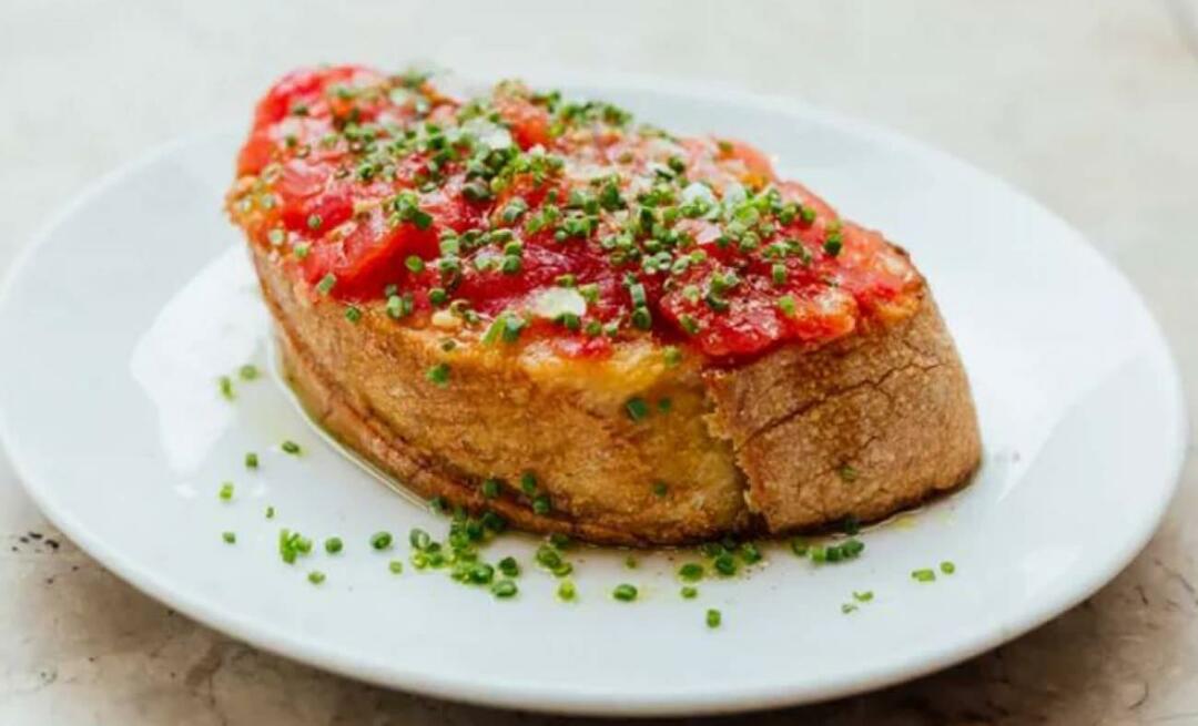 Det oumbärliga receptet på det spanska köket! Hur gör man pan con tomate? Recept på tomatbröd