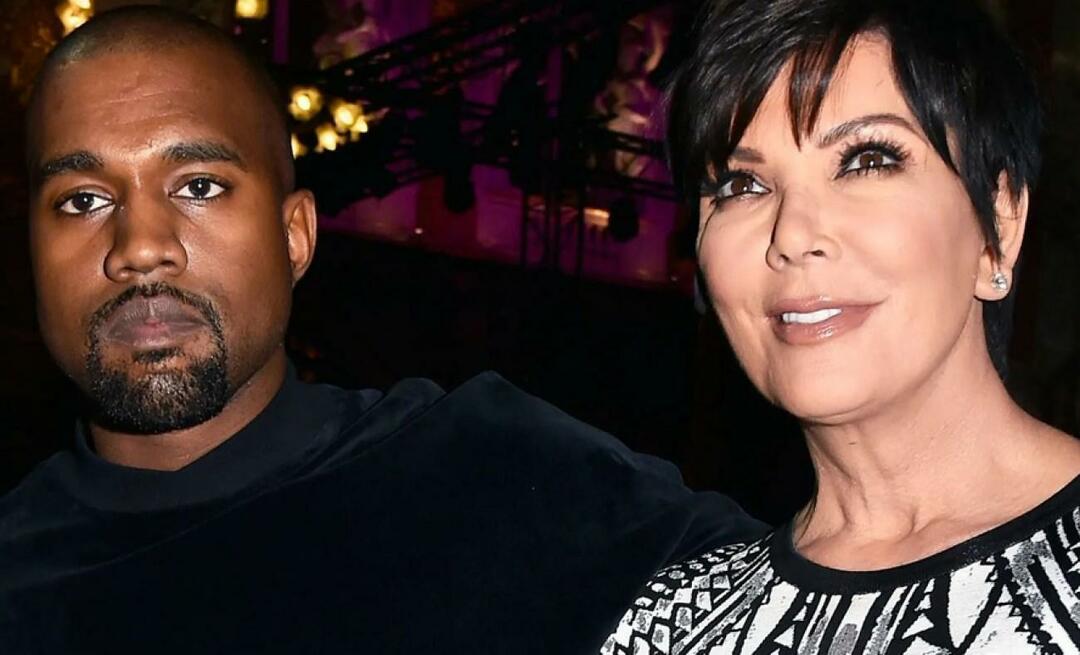 Kanye West kan inte glömma Kim Kardashian! Han gjorde sin svärmor till sin profilbild för att sluta fred.