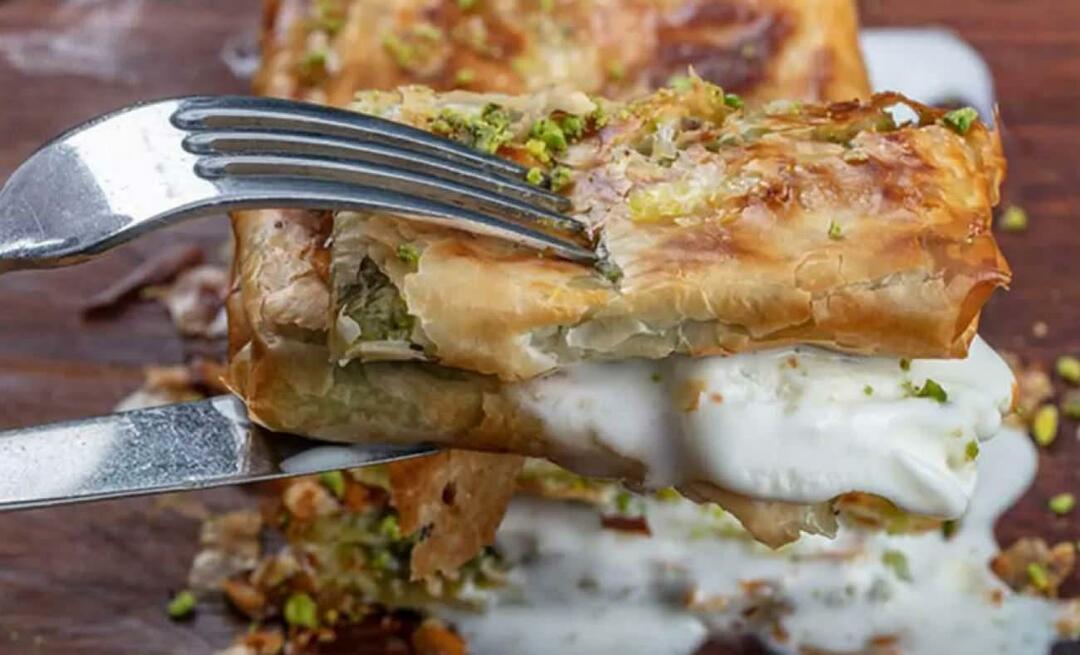 Hur gör man Balıkesir cream cheese? Balıkesir krämigt recept! Balıkesir region dessert...