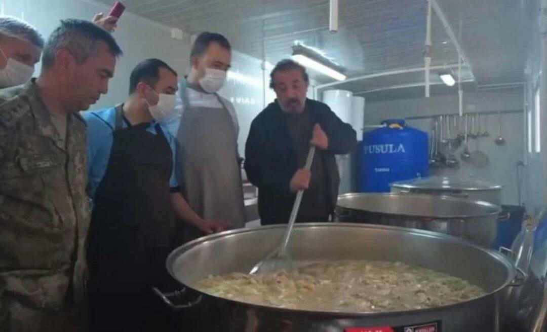 Mehmet Chef lagade mat med soldaterna i Hatay! MSB delade dessa ögonblick