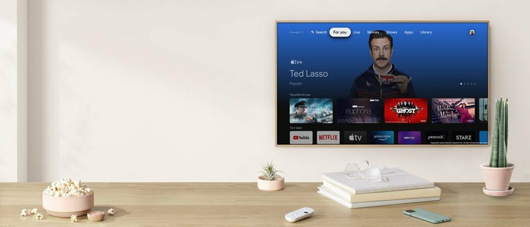 Apple TV kommer till Chromecast med Google TV