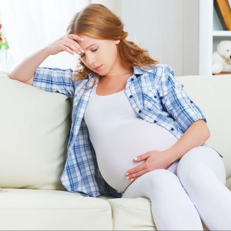 Vilka är symptomen på järnbrist under graviditet?