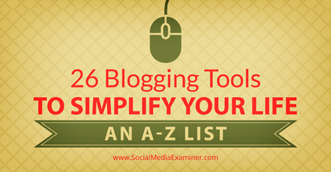 26 bloggverktyg