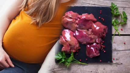 Kan gravida kvinnor äta lever? Hur ska slaktbiprodukter konsumeras under graviditeten?