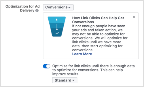 Facebook-optimering för annonsvisning