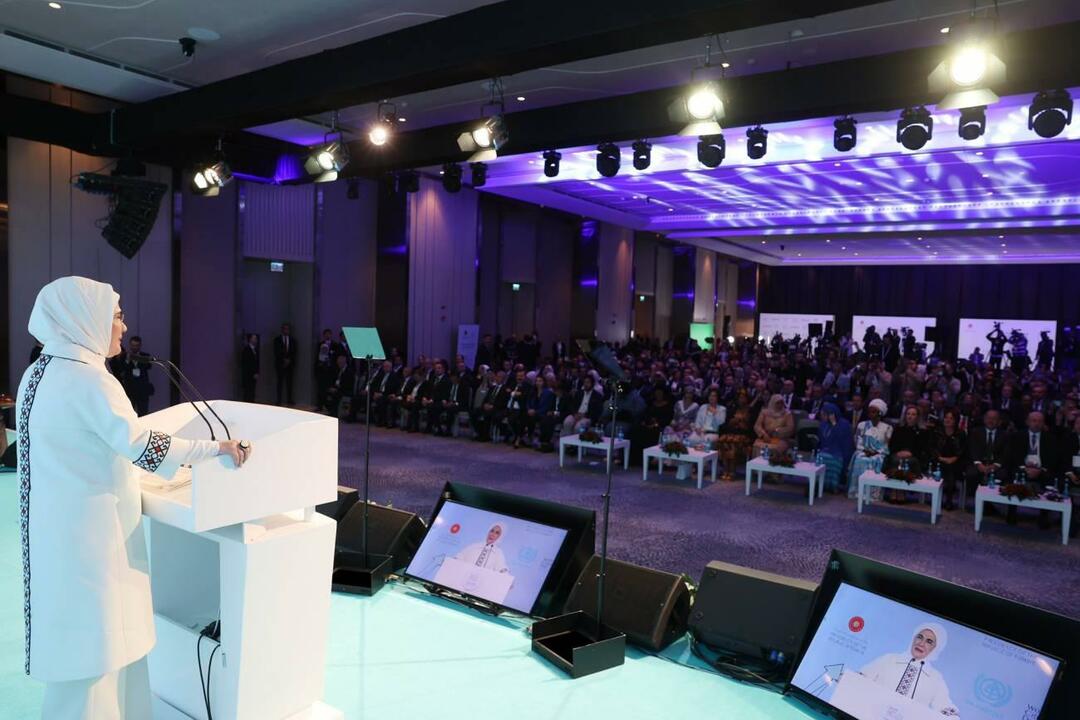 31 oktober World Cities Day-programmet Emine Erdoğan