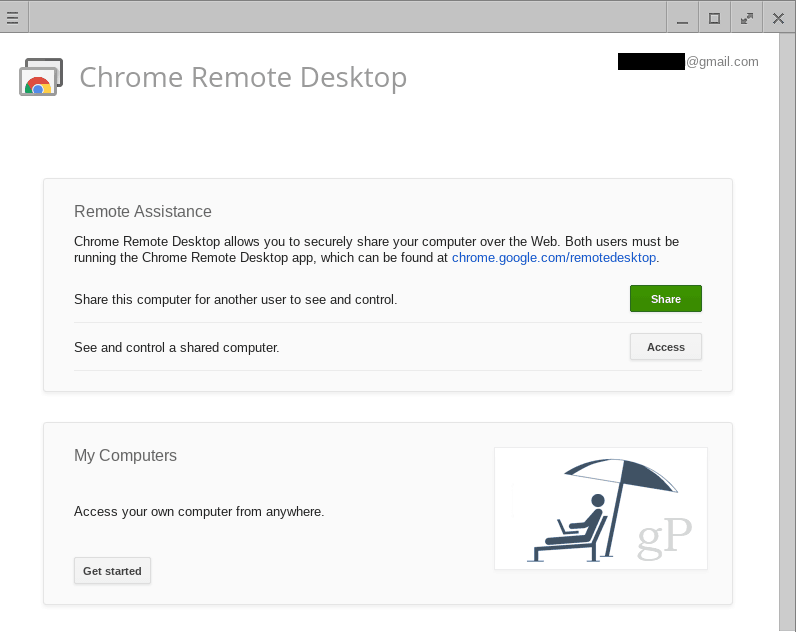 Anslut på distans till en Chromebook från Windows 10