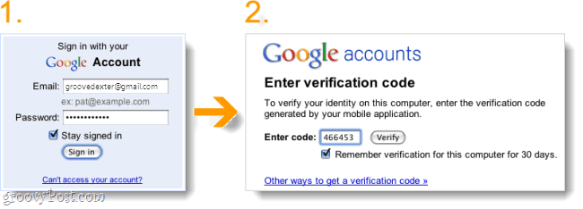 2-stegs verifieringstecken i gmail