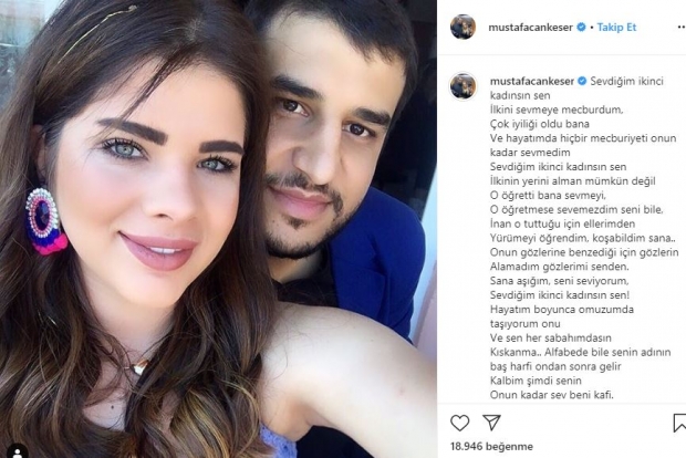 Mustafa Can Keser Instagram-delning