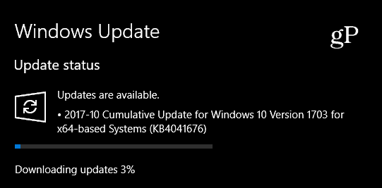 Microsoft rullar ut kumulativ uppdatering av Windows 10 KB4041676