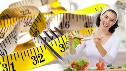 Enkel och permanent dietlista som stimulerar aptiten! Gå ner i vikt med en hälsosam dietlista