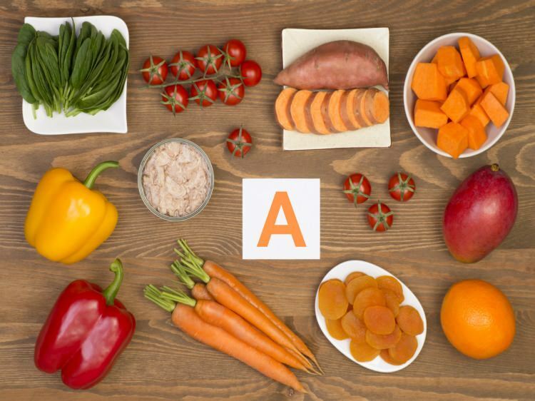 Livsmedel som innehåller vitamin A
