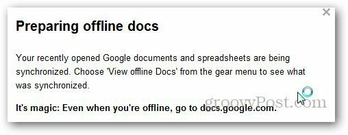 Google Dokument offline 5