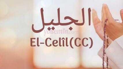 Vad betyder al-Jalil (c.c)? Vilka är fördelarna med namnet Al-Jalil? Esmaul Husna Al-Jalil...