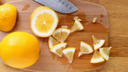 Hur skivas citron? Tips för att hugga citron 