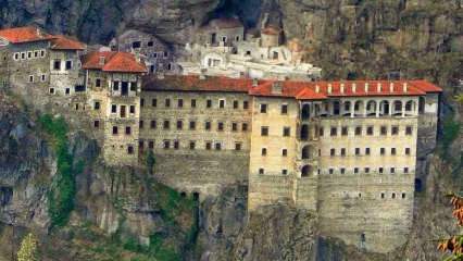 Intensivt intresse för Trabzon Sumela-klostret!