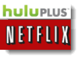 Netflix vs. Hulu Plus: Två stora gamechangers för strömmande TV-jättar