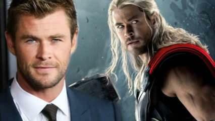 Titta vad Chris Hemsworth gör för att bli Thor!