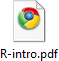 google chrome pdf icon