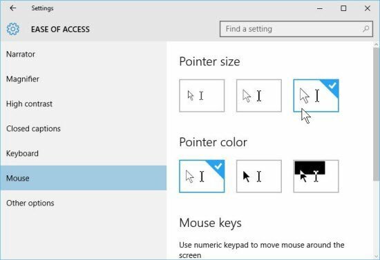 Tips för Windows 10: Öka storlek och färg på muspekaren