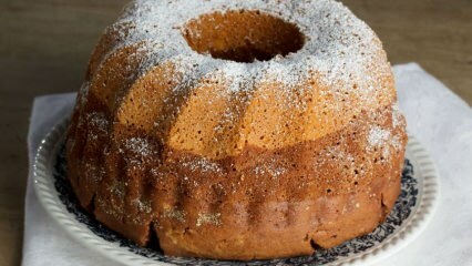 Praktiskt recept för citronmolnkaka! Hur man gör en wolke tårta?