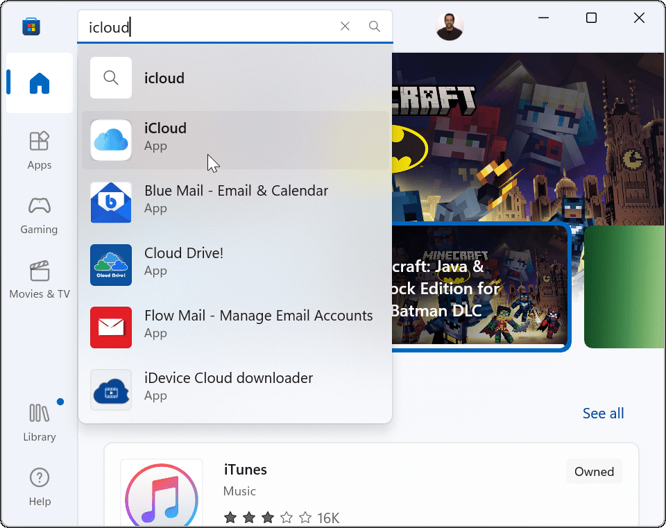 Anslut Apple iCloud med Windows 11 Photos App
