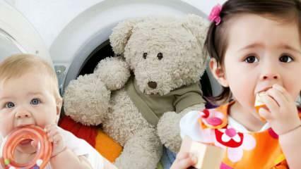 Hur rengör man babyleksaker? Hur tvättar man leksaker? 