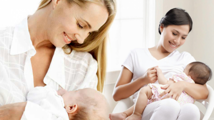 Vilka är de korrekta ammningsmetoderna hos nyfödda barn? Fel gjorda medan du ammar