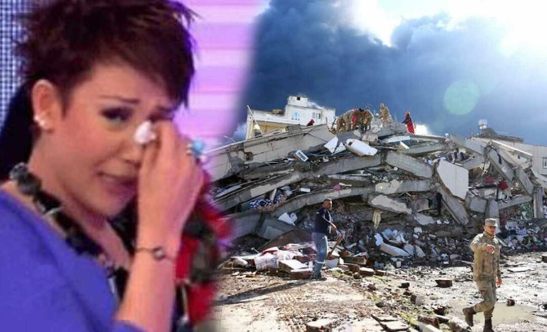 Serap Paköz skrämmande väntan! Han kan inte höra från sin familj i jordbävningen