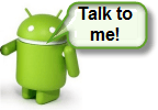 Prata med Android för att skriva och skicka meddelanden