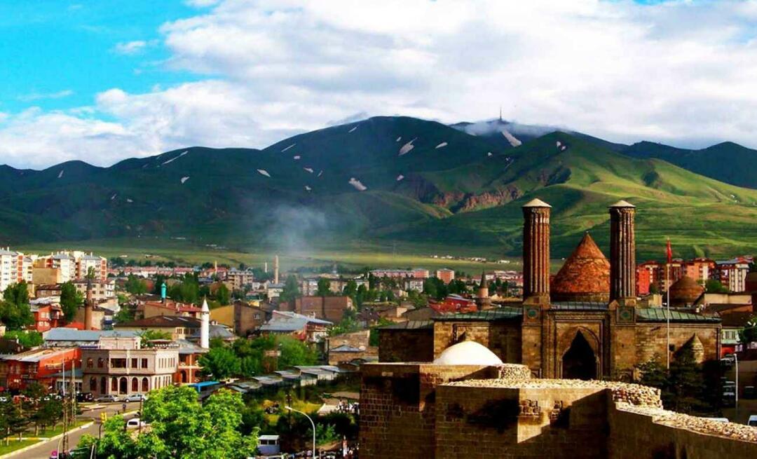Var är Erzurum? Vilka sevärdheter finns att besöka i Erzurum? Hur tar man sig till Erzurum?