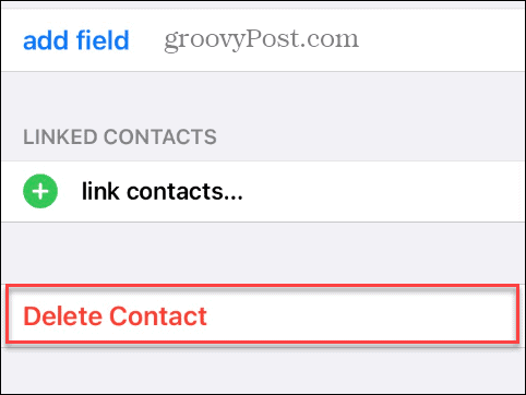 Ta bort alla kontakter på iPhone