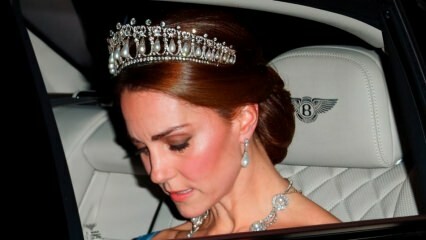 Kate Middleton med krona ärvt från Lady Diana